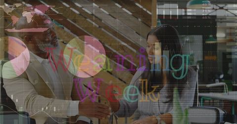 Business Partnership During Data Analytics with Weaning Week Theme