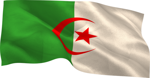 Transparent Algerian Flag Waving Symbol of National Identity - Download Free Stock Videos Pikwizard.com