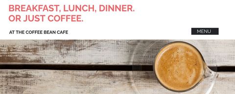 Steaming Coffee Cup on Rustic Wooden Table for Café Ad
