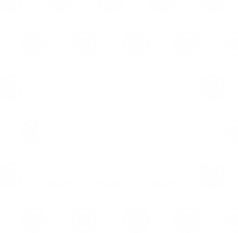 transparent frame with white floral pattern and bold border - Download Free Stock Videos Pikwizard.com