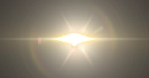 Abstract Animation of Luminescent Light Burst