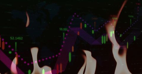Burning financial data with global abstract graphs