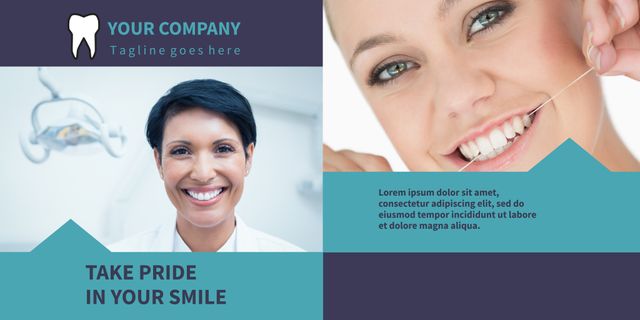 Professional Dentist and Happy Patient for Dental Care Ads - Download Free Stock Templates Pikwizard.com