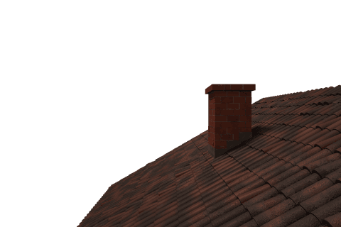 transparent chimney on rooftop vector illustration - Download Free Stock Videos Pikwizard.com
