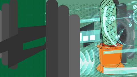 Abstract Digital Technology and Data Processing