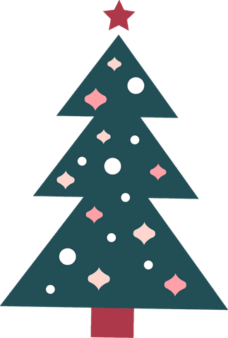 minimalist vector christmas tree transparent background - Download Free Stock Videos Pikwizard.com