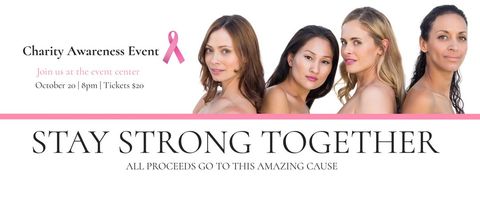 Diverse Women Uniting for Charity Awareness - Download Free Stock Templates Pikwizard.com