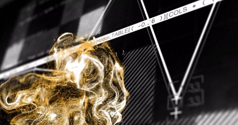 Abstract Data Processing Visualization with Digital Elements - Download Free Stock Images Pikwizard.com