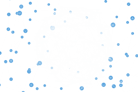 Complex Network of Transparent Technology Icons in Circular Arrangement - Download Free Stock Videos Pikwizard.com