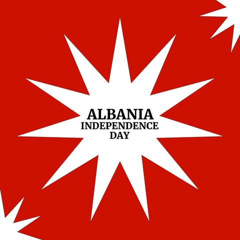 Albania Independence Day Celebration Poster Design - Download Free Stock Templates Pikwizard.com