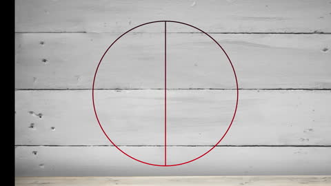 Dynamic Circle and Line Animation with Moving Wooden Planks