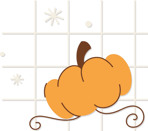 flat style vibrant pumpkin with transparent background and burst accents - Download Free Stock Videos Pikwizard.com