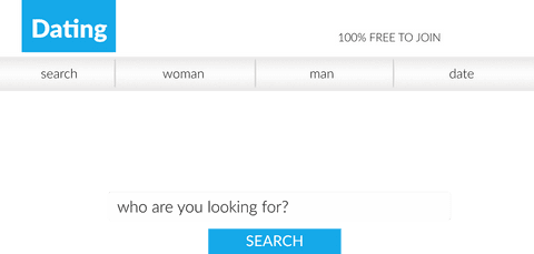Transparent Search Bar on Online Dating Platform Close-Up - Download Free Stock Videos Pikwizard.com