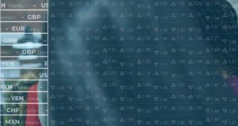 Team Analyzing Finance Rates Through Digital Interface