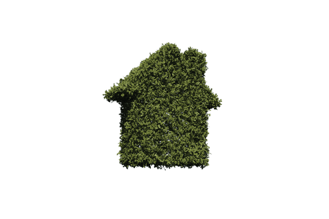 transparent green grass house symbol concept - Download Free Stock Videos Pikwizard.com