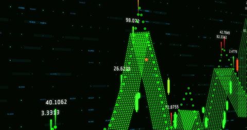 Advanced Digital Graph Illustrating Stock Market Trends - Download Free Stock Images Pikwizard.com