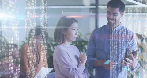 Business Collaboration with Digital Data Processing Overlay