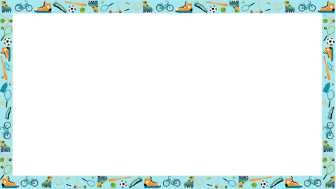 Sports Equipment Pattern Frame on Transparent Background - Download Free Stock Videos Pikwizard.com