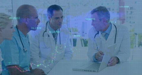 Medical Team Discusses Healthcare Financial Data Insights for Improvement - Download Free Stock Images Pikwizard.com