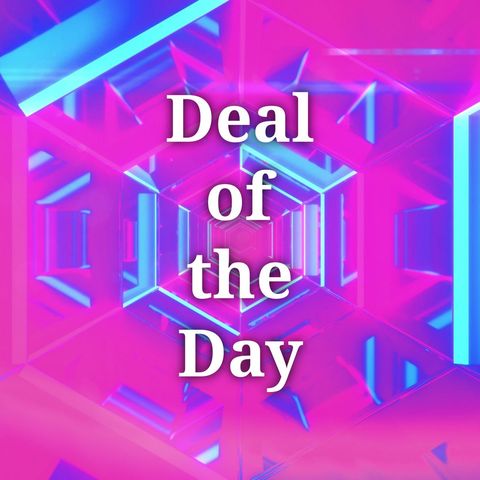 Vibrant Neon Deal of the Day Template for Online Promotions - Download Free Stock Templates Pikwizard.com