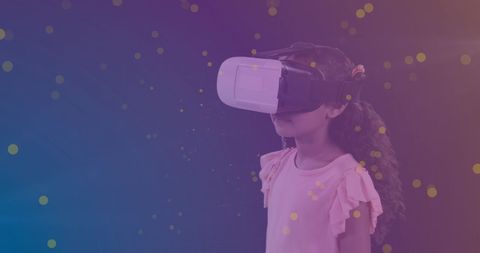 Child Exploring Virtual Reality Through VR Headset - Download Free Stock Images Pikwizard.com