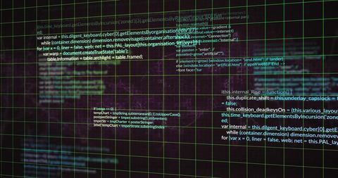 Digital Code Matrix with Programming Language Elements - Download Free Stock Images Pikwizard.com