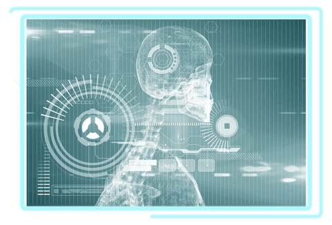 Transparent Medical Data Interface with X-Ray and Futuristic Elements - Download Free Stock Videos Pikwizard.com