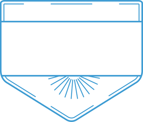 Blue Emblem Outline on Transparent Background - Download Free Stock Videos Pikwizard.com
