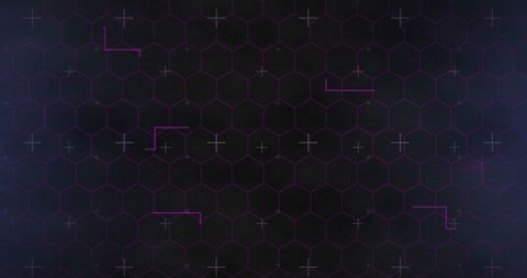 Digital Network Grid with Purple Light Trails - Download Free Stock Images Pikwizard.com