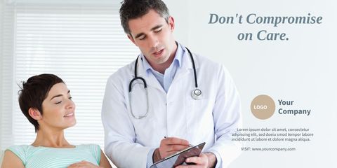 doctor and smiling patient engaged in consultation - Download Free Stock Templates Pikwizard.com