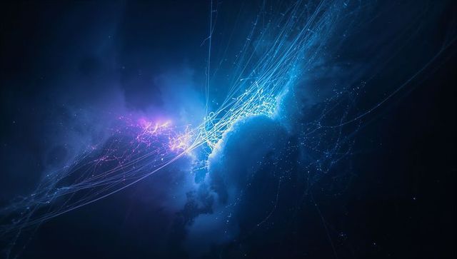 Dynamic Cosmic Energy Radiating in Celestial Space