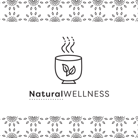 transparent natural wellness logo with floral pattern - Download Free Stock Videos Pikwizard.com