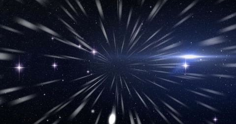 Symbolic White Light Trails in Galactic Space - Download Free Stock Images Pikwizard.com