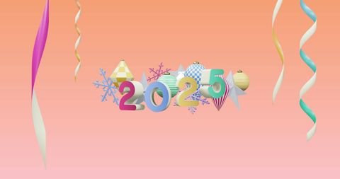 2025 New Year Celebration with Festive Decor