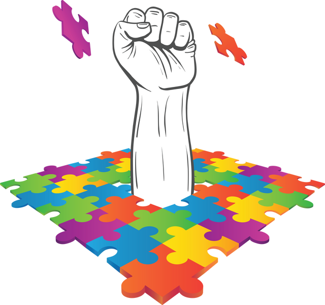 Fist Punching Through Coloured Puzzle Pieces on Transparent Background - Download Free Stock Videos Pikwizard.com