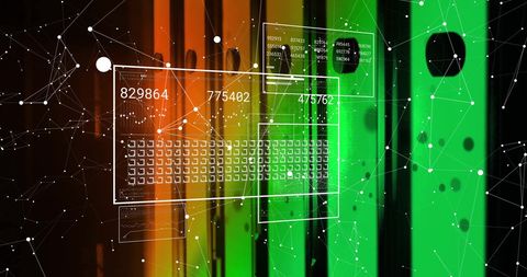 Digital Data Processing on Computer Servers with Global Connectivity