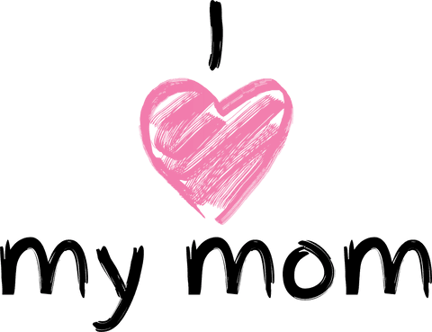 Digital Mother's Day Heart Illustration on Transparent Background - Download Free Stock Videos Pikwizard.com