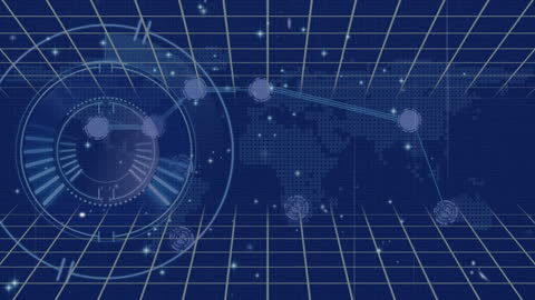 Futuristic Digital Interface With Global Analysis