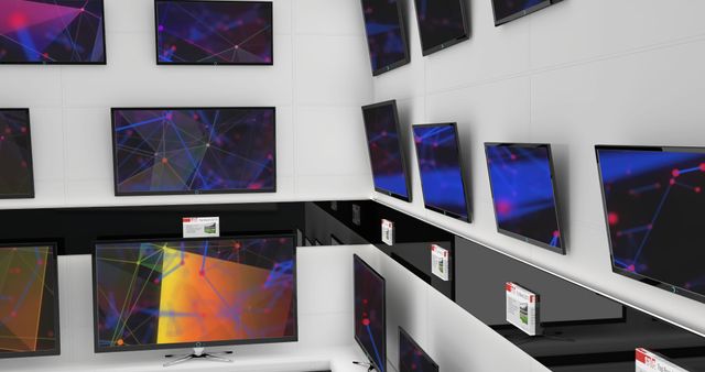 Modern Television Store Display of Flat-Screen TVs - Download Free Stock Images Pikwizard.com