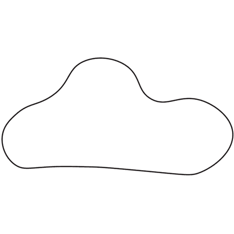 transparent cloud: white shape with copy space - Download Free Stock Videos Pikwizard.com