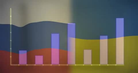 Abstract Bar Chart Overlays in Modern Data Visualization