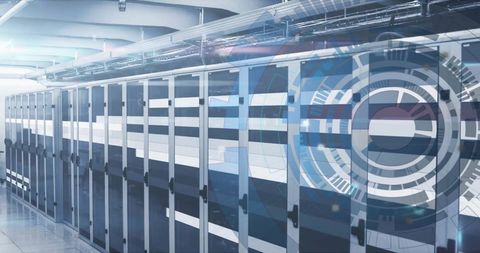 high-tech data center advancing digital infrastructure - Download Free Stock Images Pikwizard.com