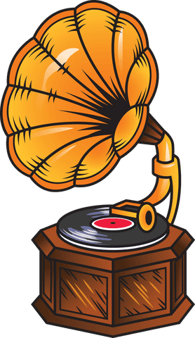 transparent illustration of vintage gramophone for music enthusiasts - Download Free Stock Videos Pikwizard.com