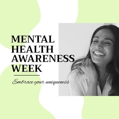 Celebrating Mental Health Awareness with Joyful Smiles - Download Free Stock Templates Pikwizard.com