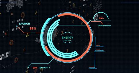 Futuristic Digital Data Visualizations Technology Interface - Download Free Stock Images Pikwizard.com