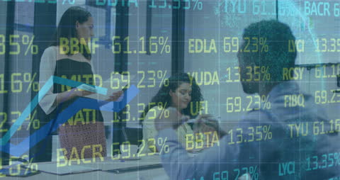 Financial Analysis Meeting with Projected Stock Data