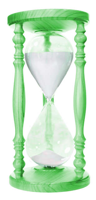 Green Hourglass on Transparent Background: Vector Illustration of Time - Download Free Stock Videos Pikwizard.com