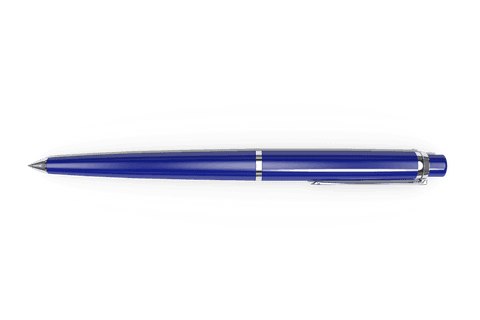 sleek blue pen isolated on transparent background for writing design projects - Download Free Stock Videos Pikwizard.com