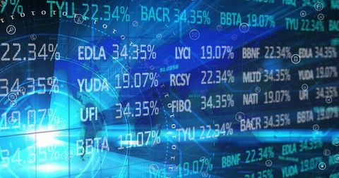 Financial Data Analysis and Digital Interface Concepts - Download Free Stock Images Pikwizard.com