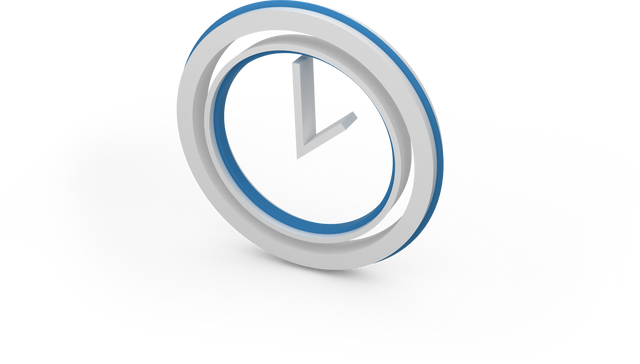 Transparent 3D Clock Symbol on White Background - Download Free Stock Videos Pikwizard.com